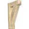 Ekena Millwork Traditional Rough Sawn Arts and Crafts Outlooker, Douglas Fir, 6"W x 16"D x 24"H OUT06X16X24TRA03RDF - alternate 1